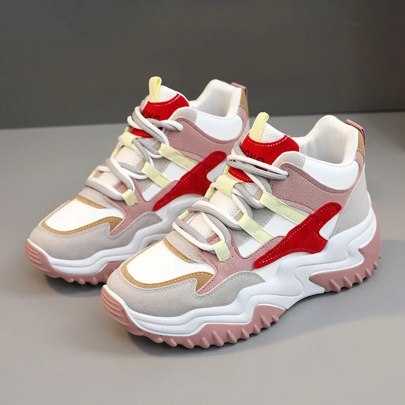 Sneakers for Women 2023 Autumn Slip on Breathable Mesh Casual Shoes Woman  Heels   Loafers
