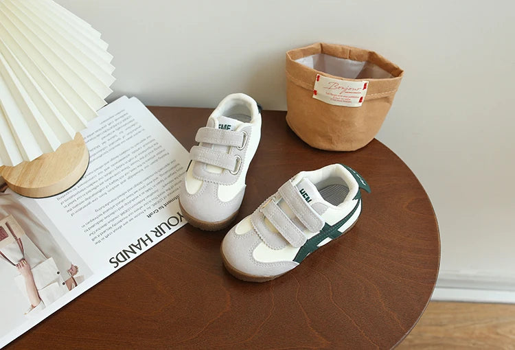 Kids Running Sneakers Shoes 2025 Autumn New Fashion Casual Walking Baby Boys Girls Breathable Soft Children Sport 22-31