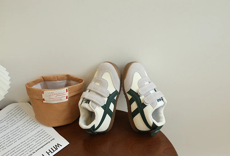 Kids Running Sneakers Shoes 2025 Autumn New Fashion Casual Walking Baby Boys Girls Breathable Soft Children Sport 22-31