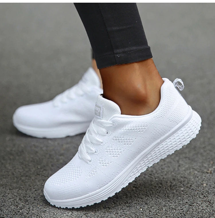 Women's Sneakers Fashion 2025 New Platform Ladies Shoes Trainers Casual Sneaker Woman Lace Up Tenis Feminino Female Sneakers
