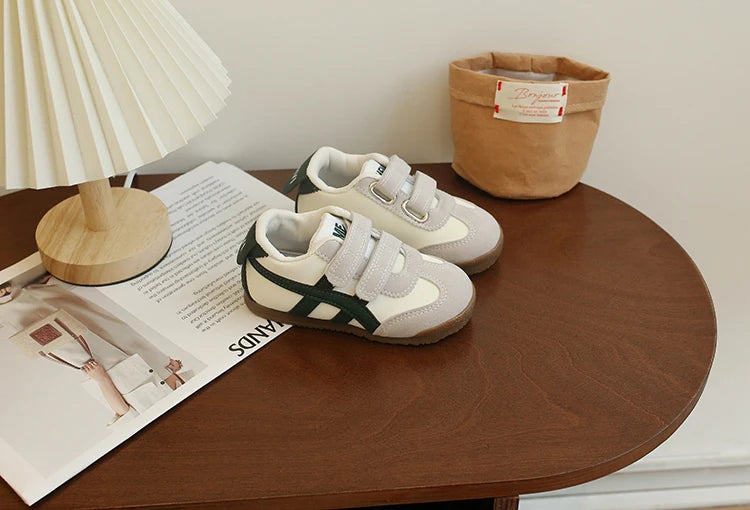 Kids Running Sneakers Shoes 2025 Autumn New Fashion Casual Walking Baby Boys Girls Breathable Soft Children Sport 22-31
