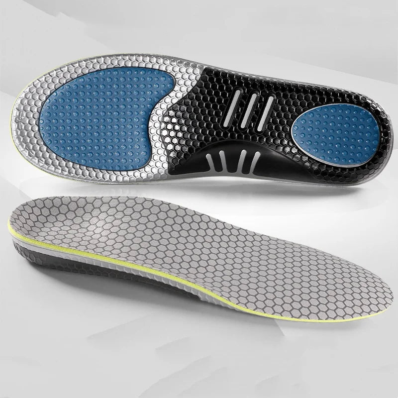 Sports Insoles For Shoes Men Women Arch Support Orthopedic Insoles Sweat Shock Absorbent Antibacterial Breathable Shoe Pad