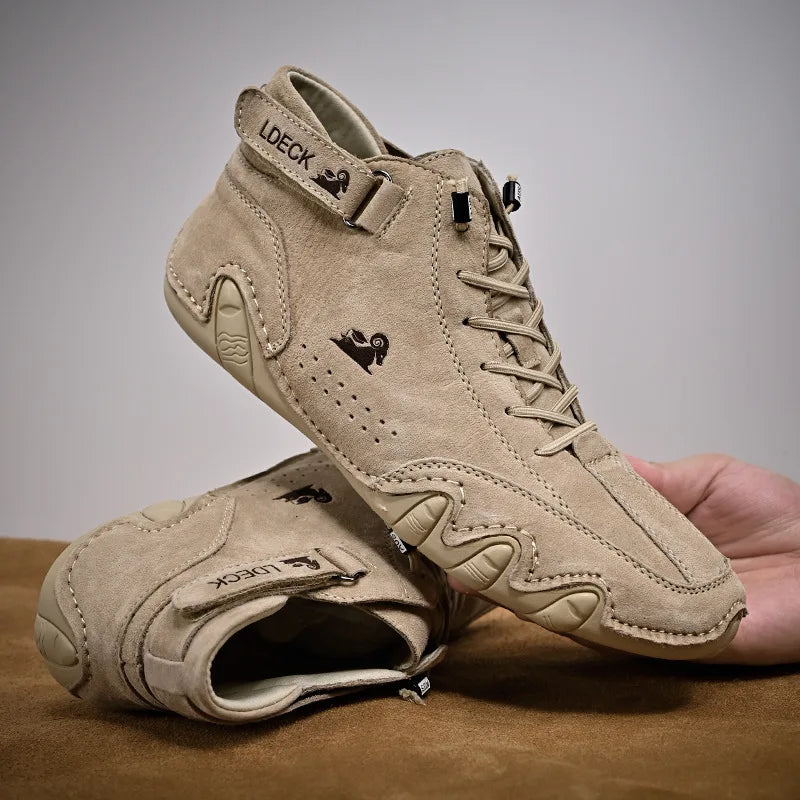 Men Sneakers 2022 New In Casual Shoes Male High Top Sneakers Winter Warm Designer Fashion Loafers Lace Up Shoes Men Ankle Boots
