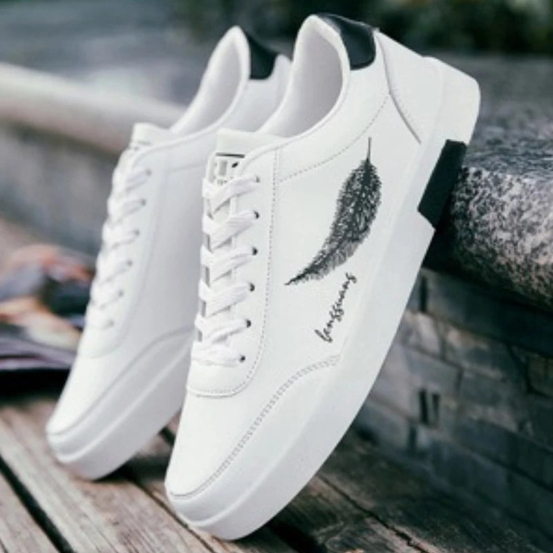Men Sneakers Summer Men's White Sports Shoes Fashion Male Leather Casual Light Sports Shoes Zapatillas Hombre Chaussure Homme