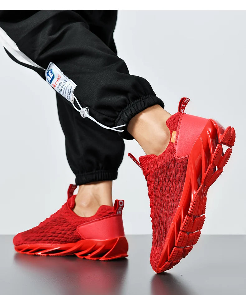 Trend Sneakers Men Running Shoes Sports Breathable Comfortable Men Athletic Outdoor Hiking Shoes Sneakers Leisure Footwear Male