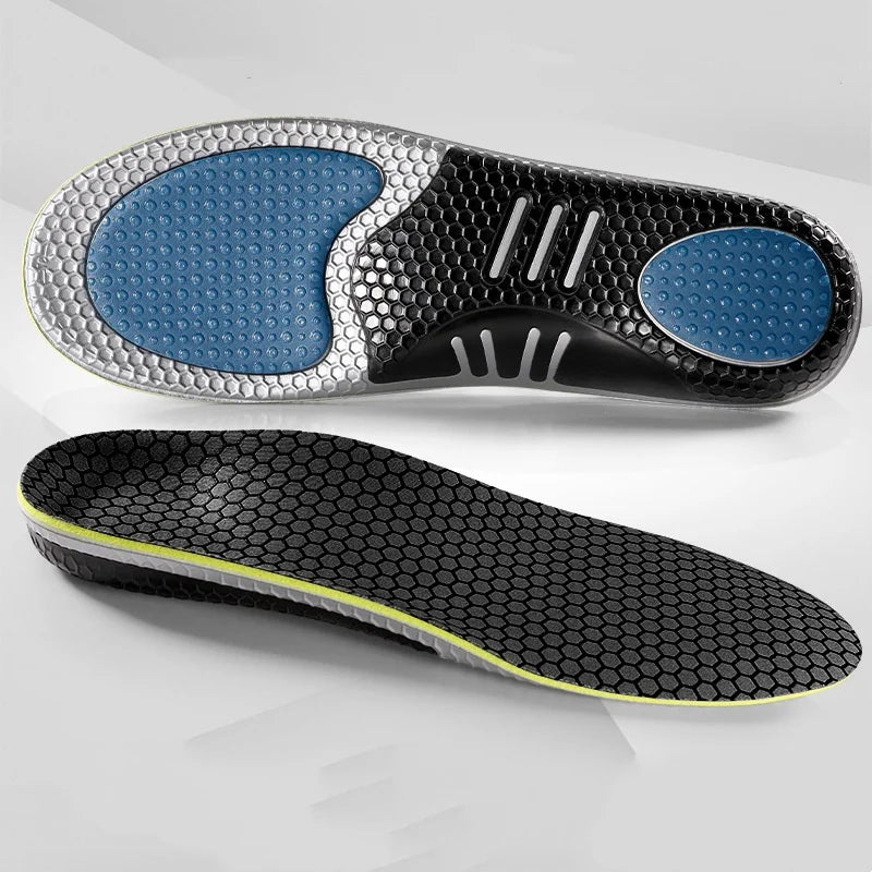 Sports Insoles For Shoes Men Women Arch Support Orthopedic Insoles Sweat Shock Absorbent Antibacterial Breathable Shoe Pad
