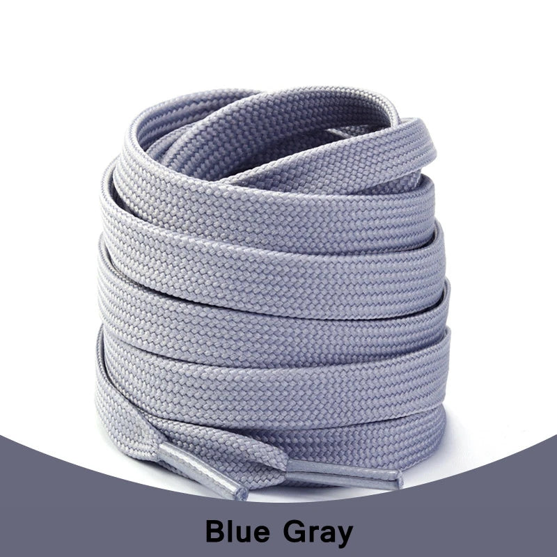 1Pair Sneakers Shoelaces Shoes Accessories Laces for Shoes Unisex Flat Shoe Lace Classic Shoelace Af1 Solid Color Shoe Strings