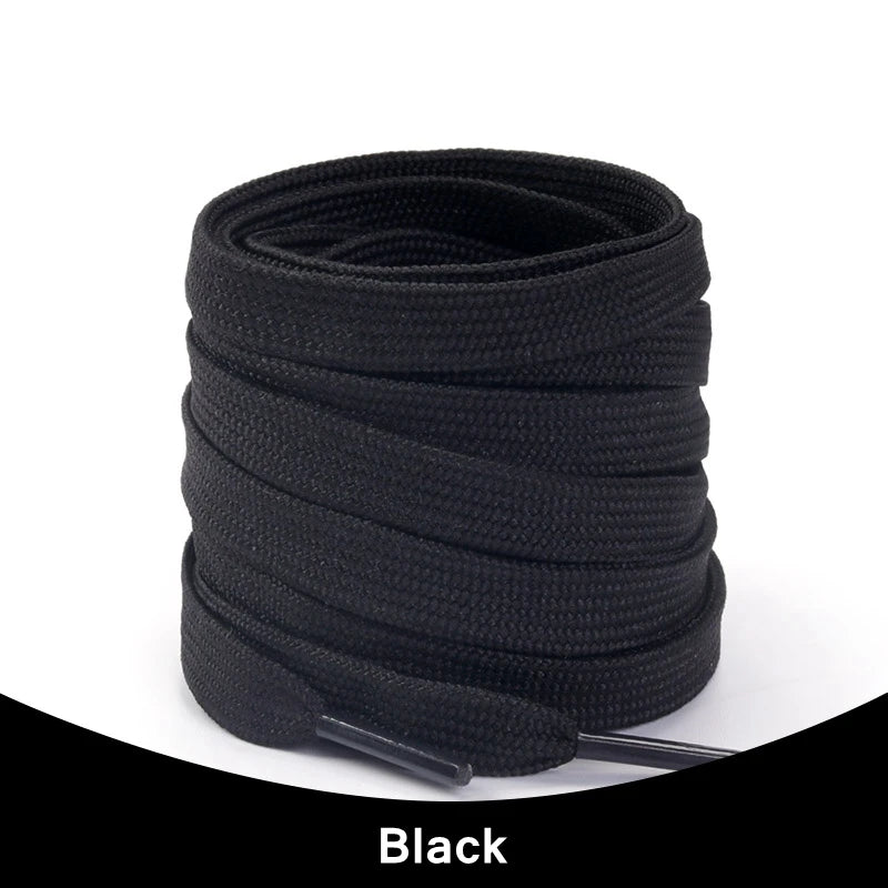 1Pair Sneakers Shoelaces Shoes Accessories Laces for Shoes Unisex Flat Shoe Lace Classic Shoelace Af1 Solid Color Shoe Strings