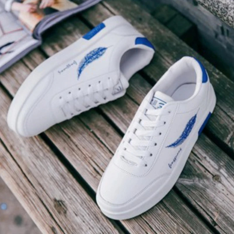 Men Sneakers Summer Men's White Sports Shoes Fashion Male Leather Casual Light Sports Shoes Zapatillas Hombre Chaussure Homme