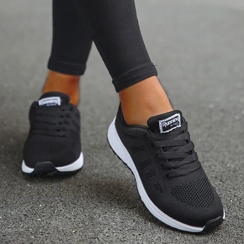 Women's Sneakers Fashion 2025 New Platform Ladies Shoes Trainers Casual Sneaker Woman Lace Up Tenis Feminino Female Sneakers