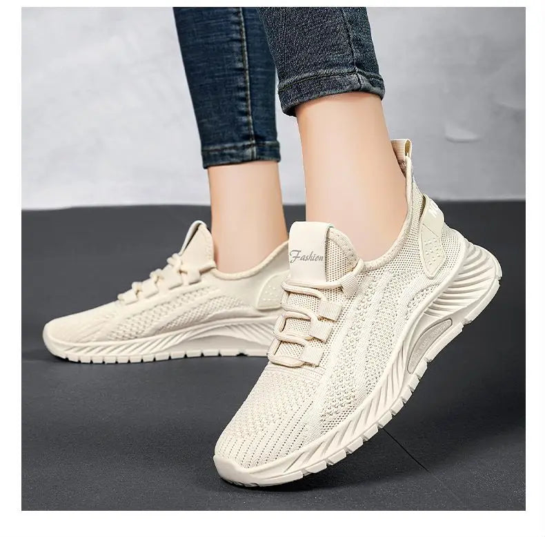 Sneakers Woman Luxury Spring Hot Ladies sports shoes Brand Breathable Running Shoes Fashion Light Basketball Tenis Platform Shoe