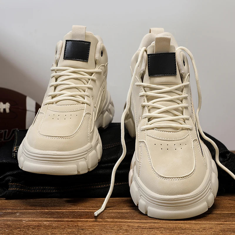 Sneakers Men Casual Autumn Vulcanized Shoes Male Walking Sport Shoes Outdoor Sneakers Male Sneakers Soft Sole Walking Shoes