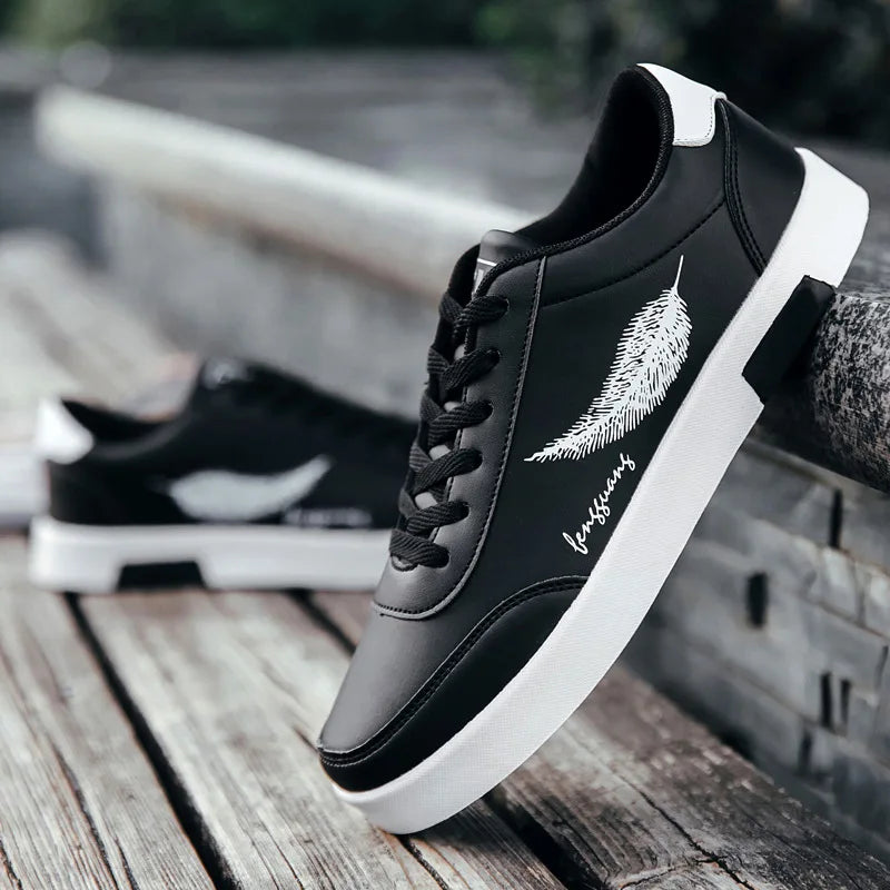Men Sneakers Summer Men's White Sports Shoes Fashion Male Leather Casual Light Sports Shoes Zapatillas Hombre Chaussure Homme