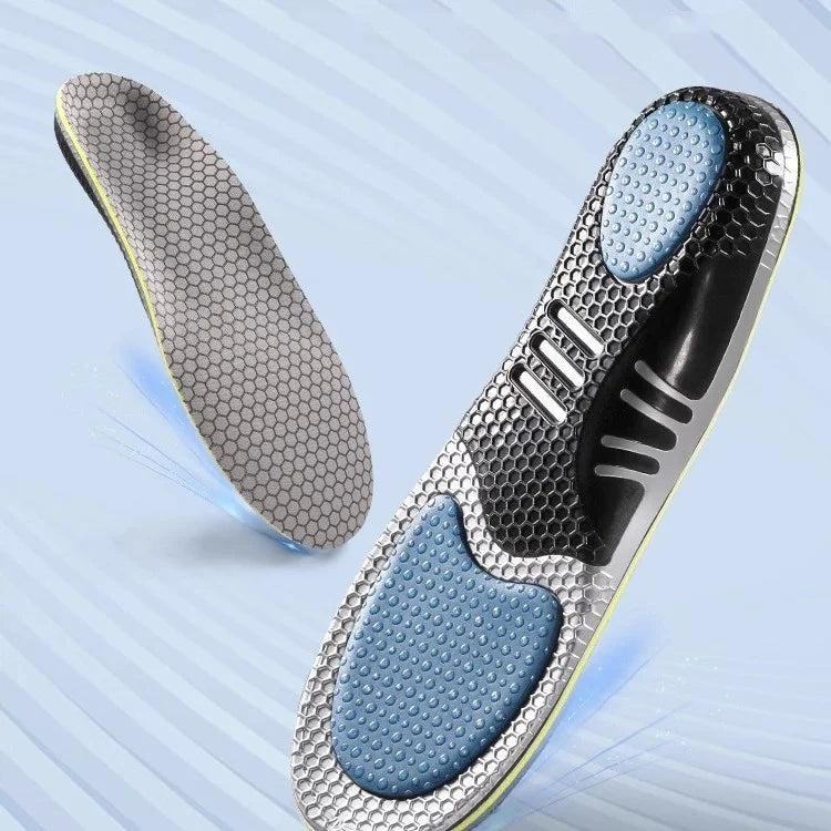 Sports Insoles For Shoes Men Women Arch Support Orthopedic Insoles Sweat Shock Absorbent Antibacterial Breathable Shoe Pad