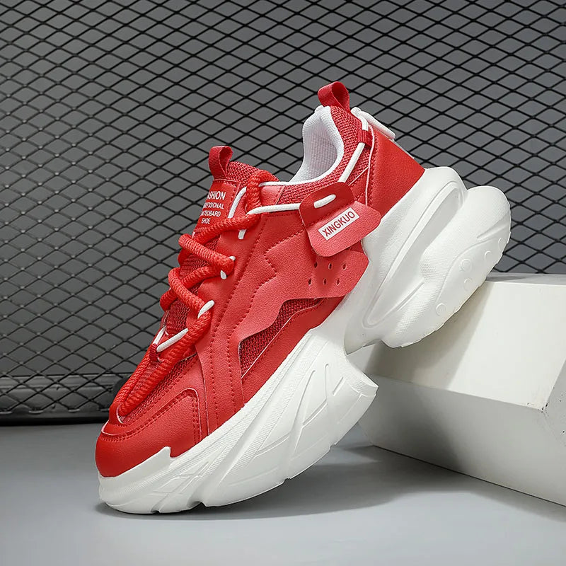 British Style Sneakers Men New Casual Shoes For Men Platform Basketball Sneakers Male Street Style Man Shoes
