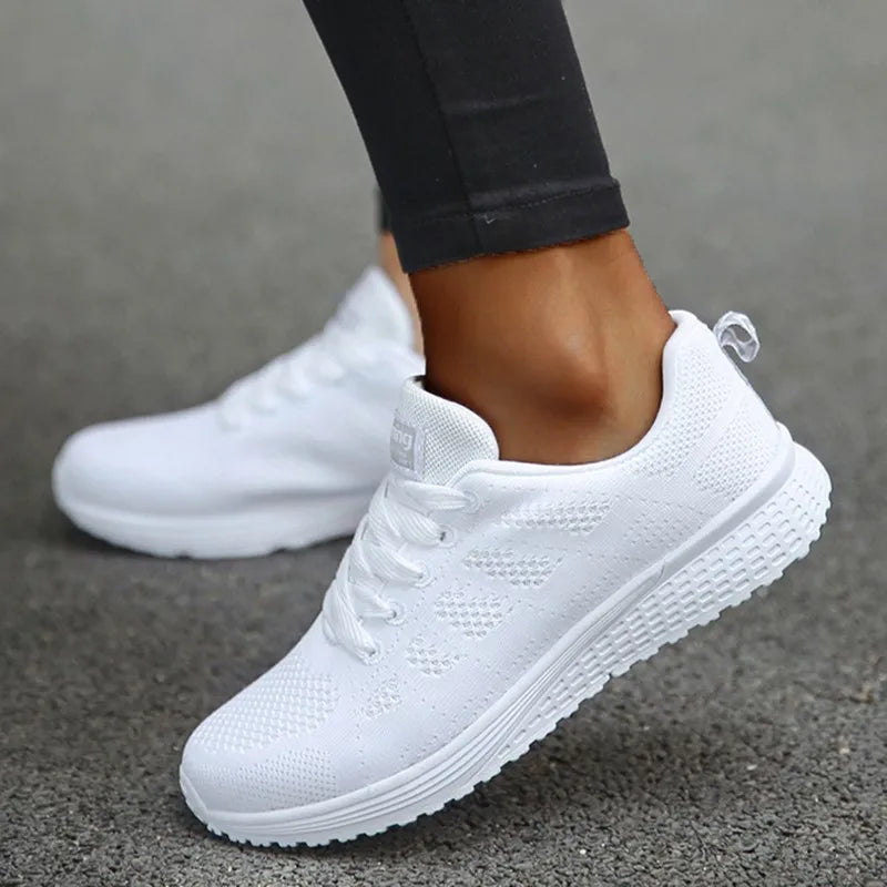 Women's Sneakers Fashion 2025 New Platform Ladies Shoes Trainers Casual Sneaker Woman Lace Up Tenis Feminino Female Sneakers