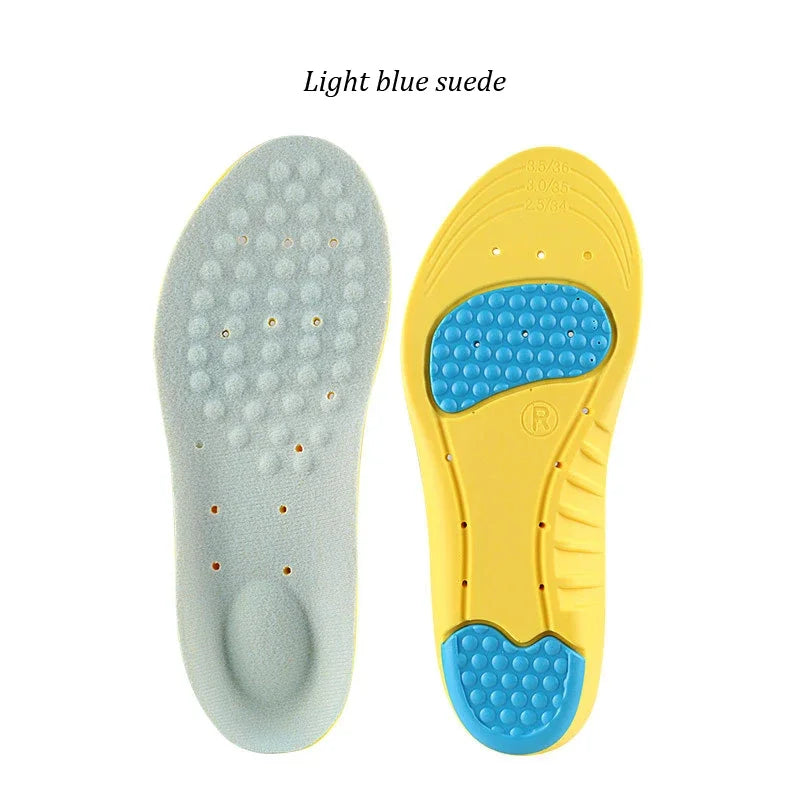 New Orthopedic Insole EVA Arch Support Pads Sport Sole for Sneakers Basketball Shoes Sweat Breathable Men's and Women's Insoles