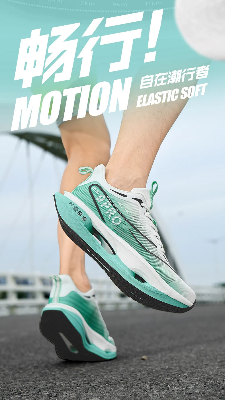 NEW Marathon Sneakers Men's Sports Shoes Women Flat Wear Resistant Sneakers Comfortable Platform Soft Race Running Shoes for Man