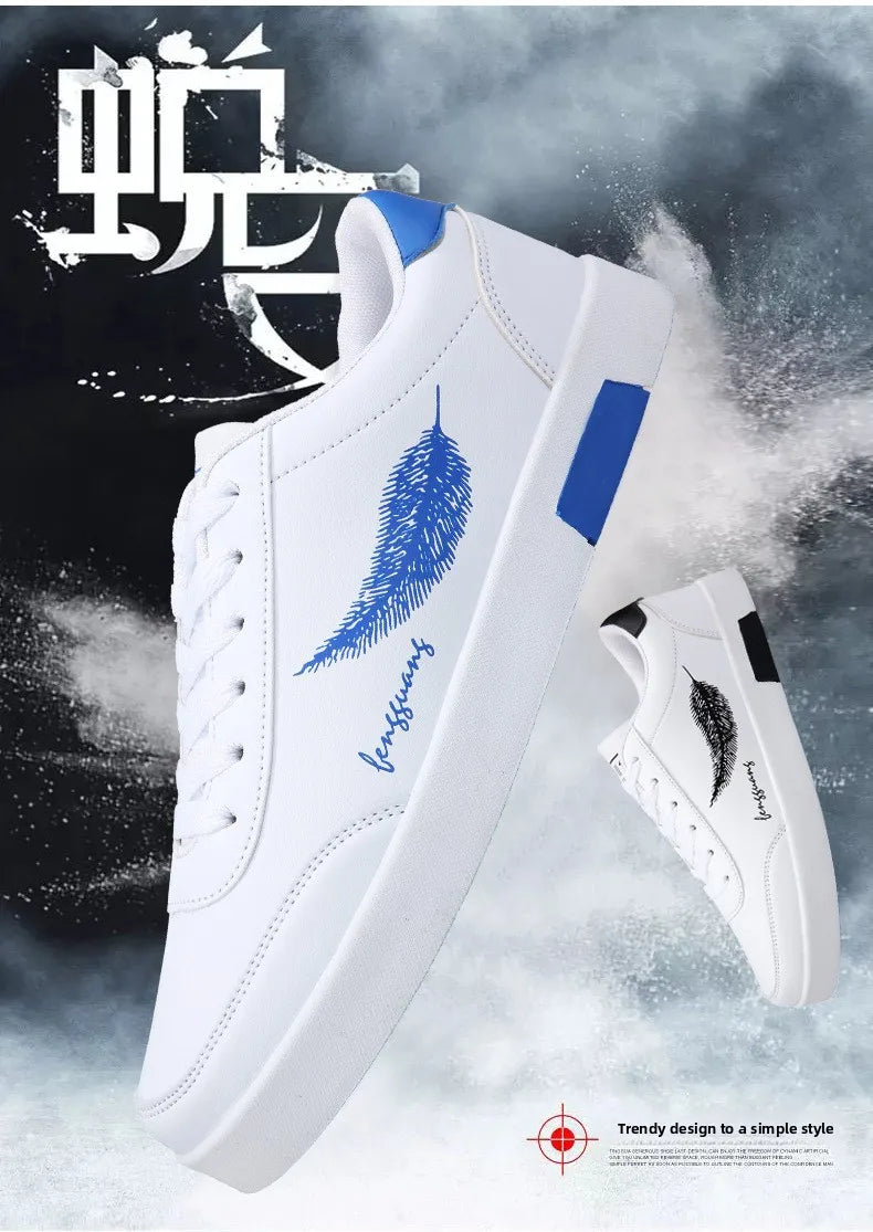 Men Sneakers Summer Men's White Sports Shoes Fashion Male Leather Casual Light Sports Shoes Zapatillas Hombre Chaussure Homme