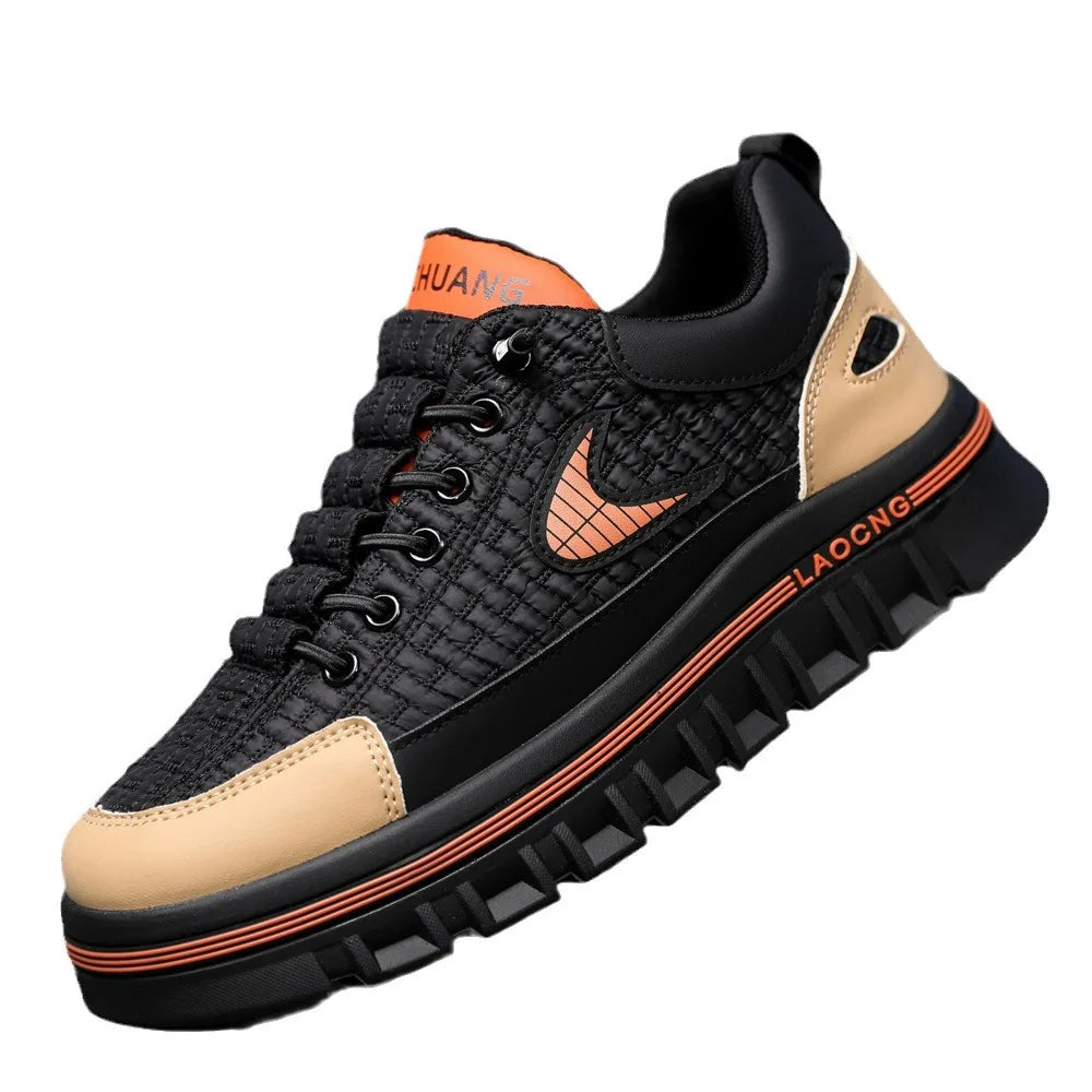 Men Chunky Sneakers Fashion Non-slip Luxury Brand Men's Sneakers Designer Platform Casual Board Shoe Man's Vulcanize Shoe