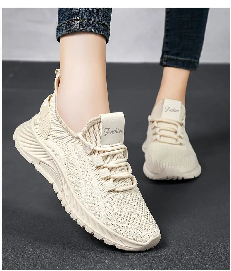 Sneakers Woman Luxury Spring Hot Ladies sports shoes Brand Breathable Running Shoes Fashion Light Basketball Tenis Platform Shoe