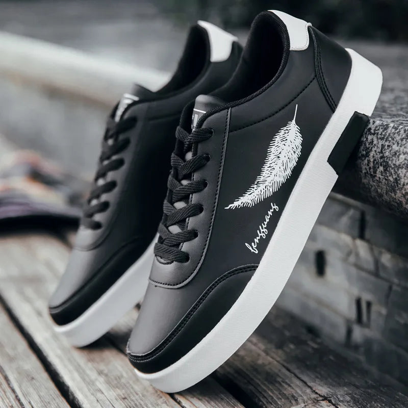Men Sneakers Summer Men's White Sports Shoes Fashion Male Leather Casual Light Sports Shoes Zapatillas Hombre Chaussure Homme