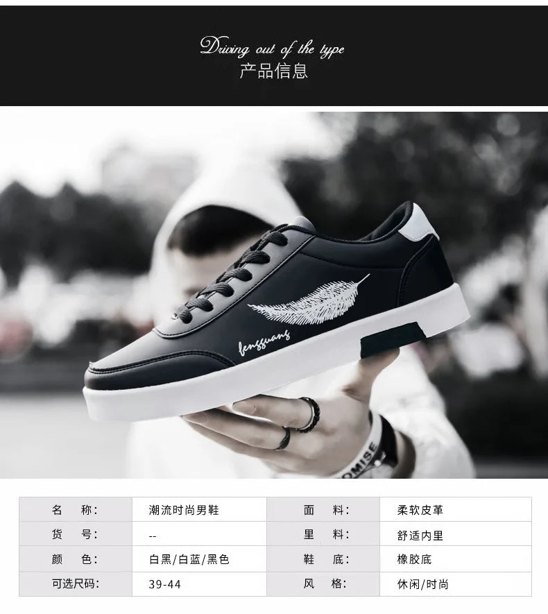 Men Sneakers Summer Men's White Sports Shoes Fashion Male Leather Casual Light Sports Shoes Zapatillas Hombre Chaussure Homme