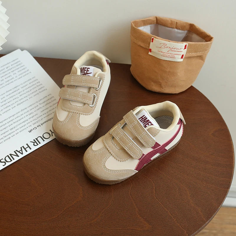 Kids Running Sneakers Shoes 2025 Autumn New Fashion Casual Walking Baby Boys Girls Breathable Soft Children Sport 22-31