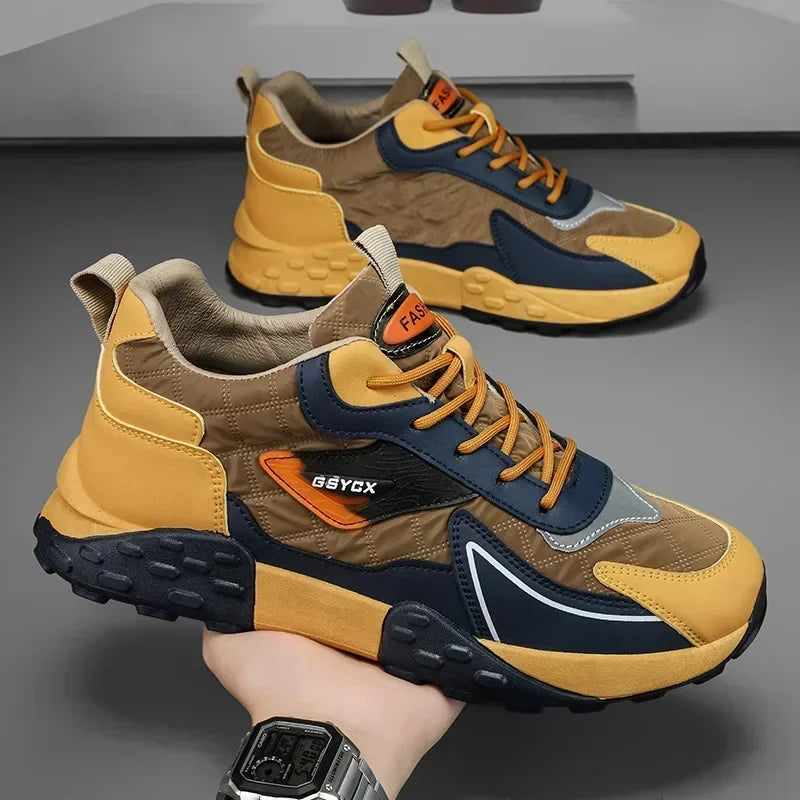 2025 New Sneakers Shoes for Men Luxury Platform Male Sneakers High Quality Casual Running Shoes Winter Plus Size Cotton Shoes