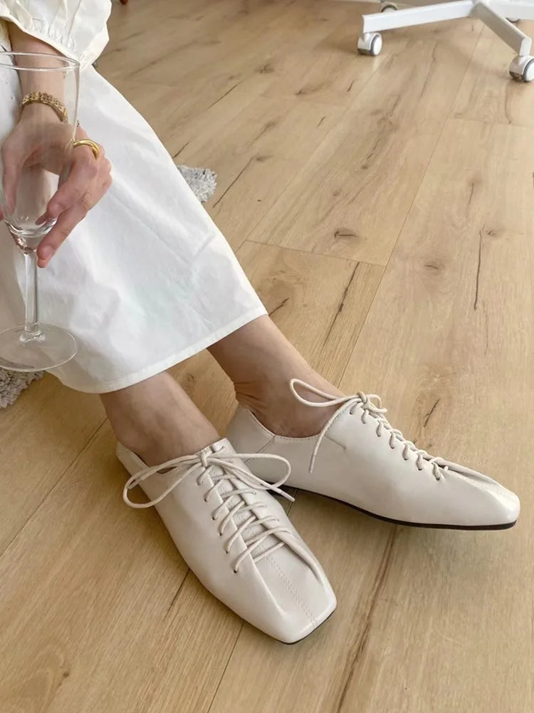 Women's Sneakers Summer 2023 Shoes Woman-shoes New Casual Roses PU Lace-Up Low Rubber Basic Cross-tied Leisure Spring Square