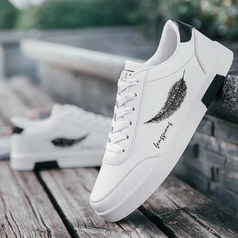 Men Sneakers Summer Men's White Sports Shoes Fashion Male Leather Casual Light Sports Shoes Zapatillas Hombre Chaussure Homme