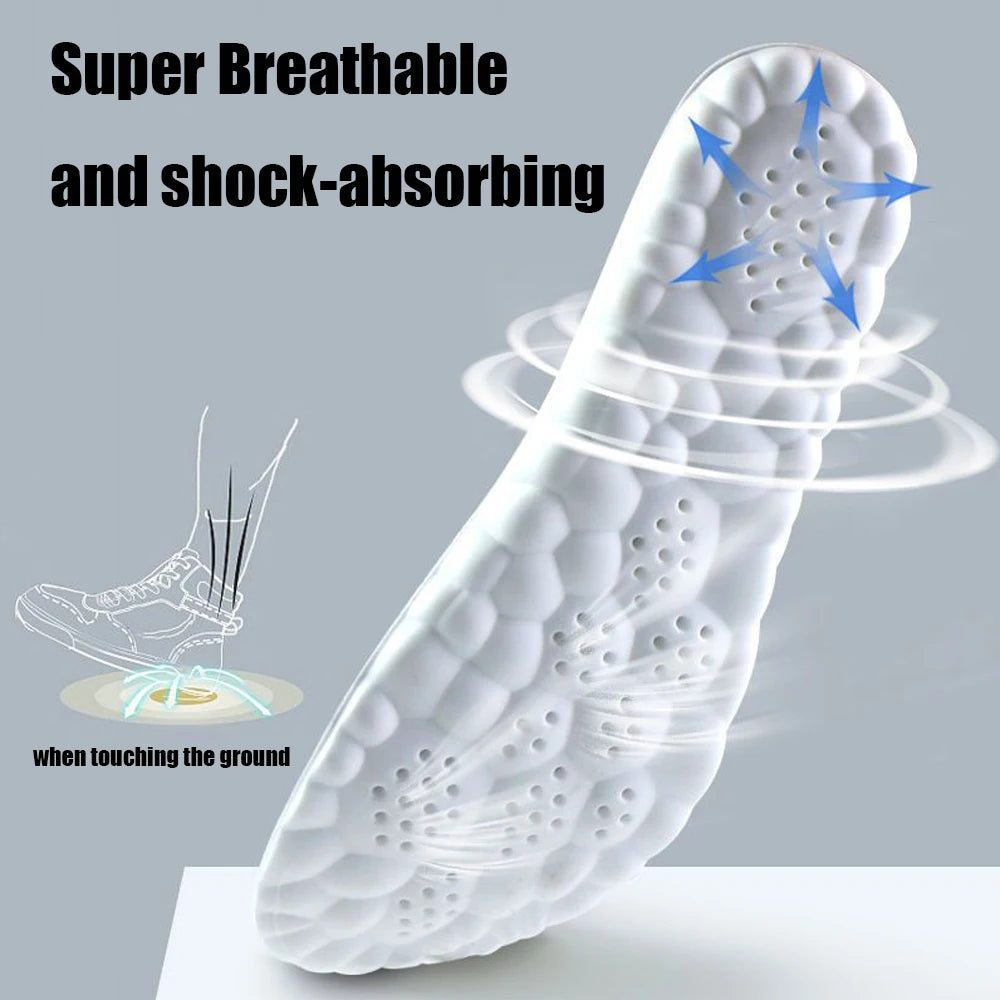 High Quality Sports Insoles for Shoes Men Memory Foam Woman Templates Arch Support Orthopedic Insoles for Sneakers Shoe Pad
