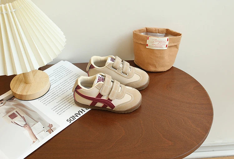 Kids Running Sneakers Shoes 2025 Autumn New Fashion Casual Walking Baby Boys Girls Breathable Soft Children Sport 22-31