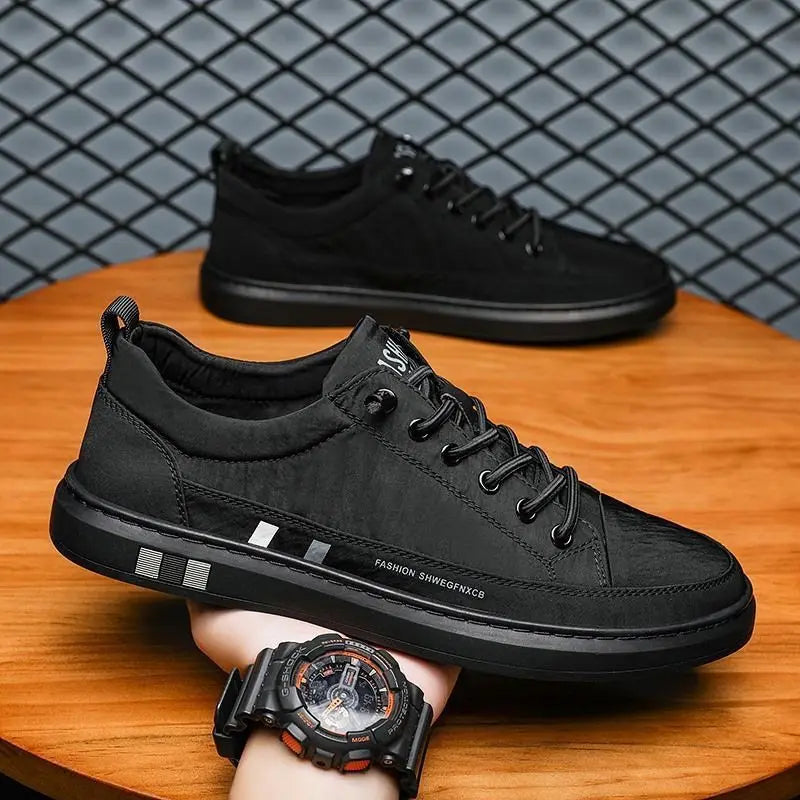 Sneakers Men Shoes Comfortable Breathable Ice Silk Casual Shoes Lightweight Walking Flat Shoes Male Sneakers Summer Tennis Shoe