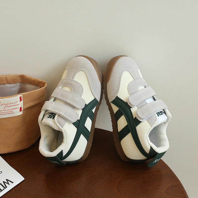Kids Running Sneakers Shoes 2025 Autumn New Fashion Casual Walking Baby Boys Girls Breathable Soft Children Sport 22-31