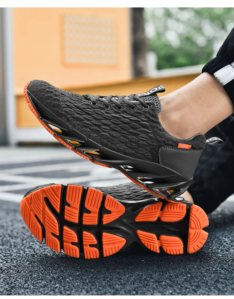Trend Sneakers Men Running Shoes Sports Breathable Comfortable Men Athletic Outdoor Hiking Shoes Sneakers Leisure Footwear Male