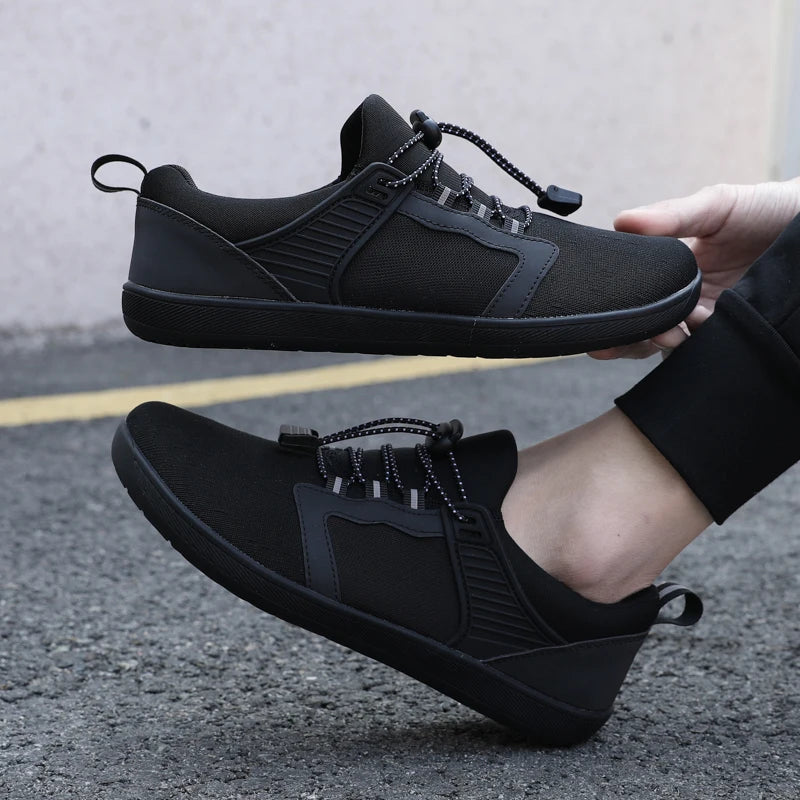 Men's Sneakers Barefoot Shoes Cross-Trainer Shoes Wide Toe Walking Shoes Zero Drop Sole Trail Running Shose