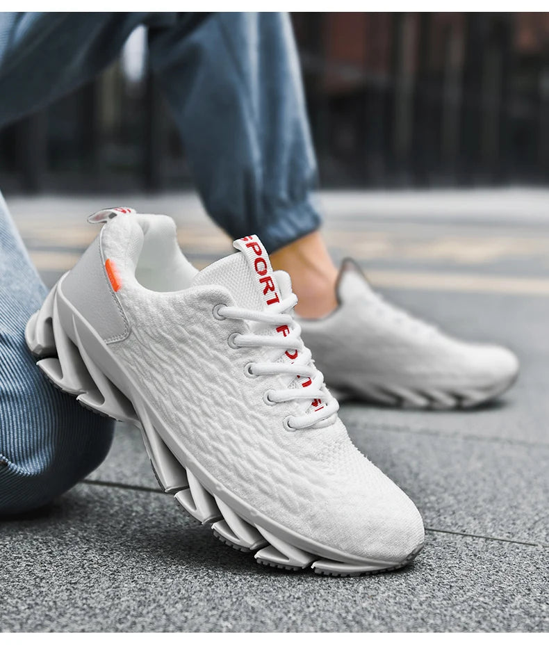 Trend Sneakers Men Running Shoes Sports Breathable Comfortable Men Athletic Outdoor Hiking Shoes Sneakers Leisure Footwear Male