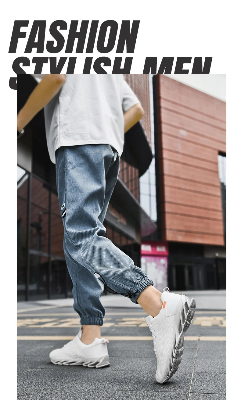 Trend Sneakers Men Running Shoes Sports Breathable Comfortable Men Athletic Outdoor Hiking Shoes Sneakers Leisure Footwear Male