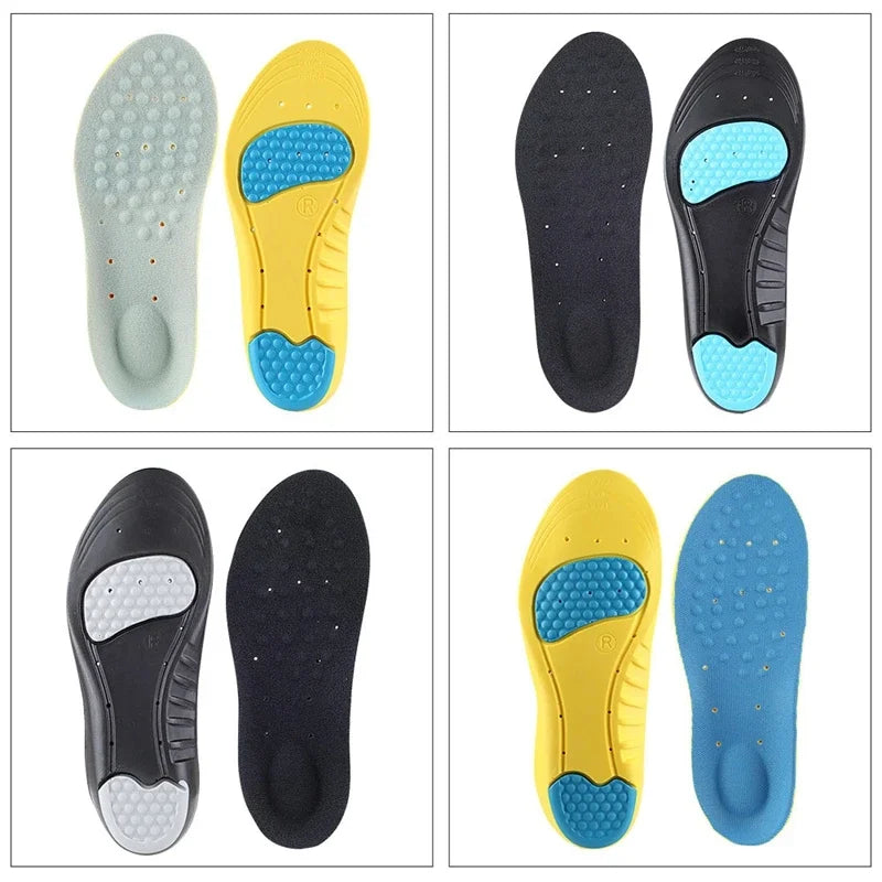 New Orthopedic Insole EVA Arch Support Pads Sport Sole for Sneakers Basketball Shoes Sweat Breathable Men's and Women's Insoles
