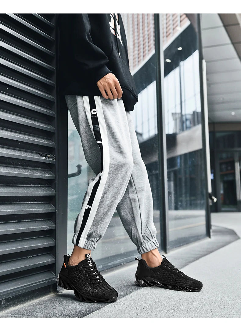 Trend Sneakers Men Running Shoes Sports Breathable Comfortable Men Athletic Outdoor Hiking Shoes Sneakers Leisure Footwear Male