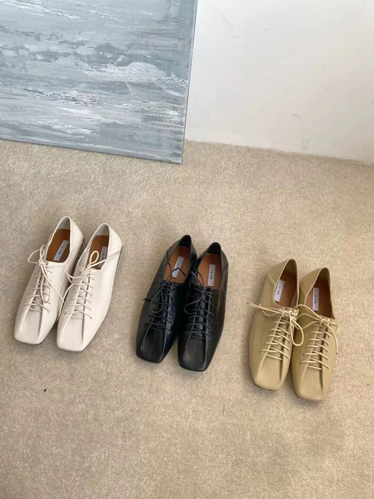 Women's Sneakers Summer 2023 Shoes Woman-shoes New Casual Roses PU Lace-Up Low Rubber Basic Cross-tied Leisure Spring Square