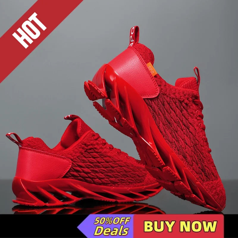 Trend Sneakers Men Running Shoes Sports Breathable Comfortable Men Athletic Outdoor Hiking Shoes Sneakers Leisure Footwear Male