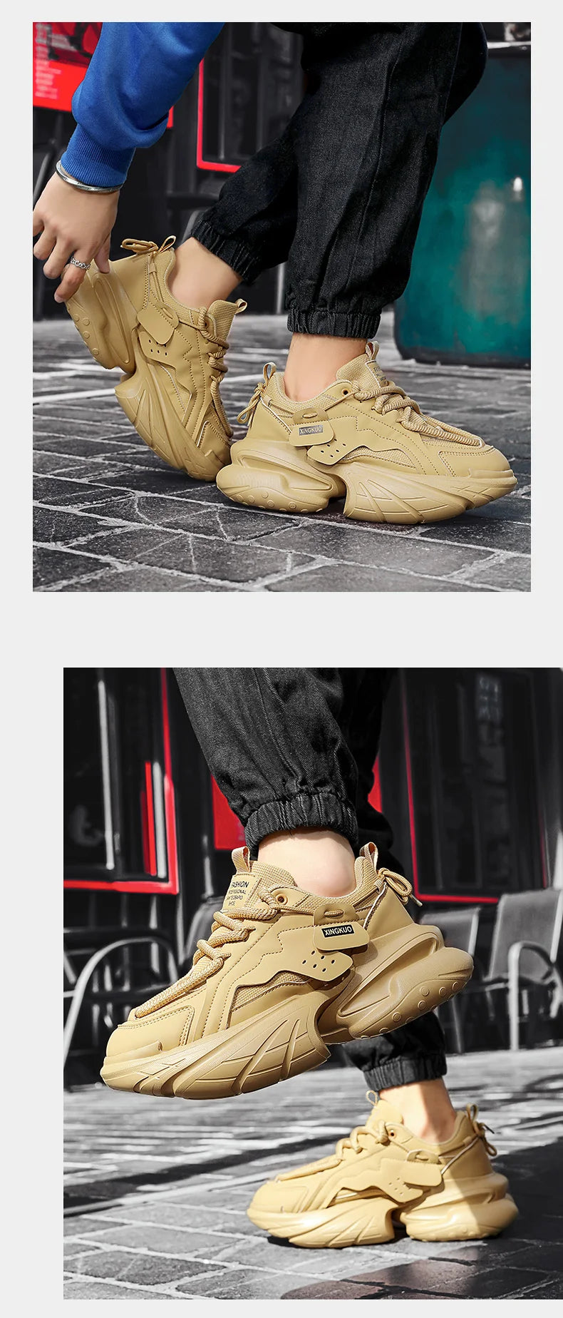 British Style Sneakers Men New Casual Shoes For Men Platform Basketball Sneakers Male Street Style Man Shoes