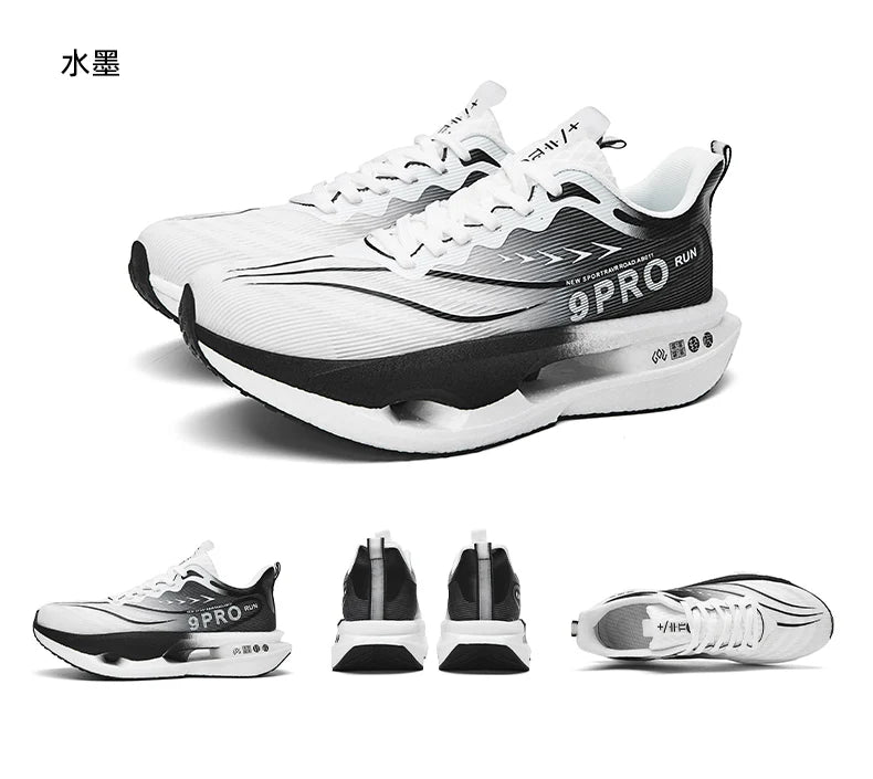 NEW Marathon Sneakers Men's Sports Shoes Women Flat Wear Resistant Sneakers Comfortable Platform Soft Race Running Shoes for Man