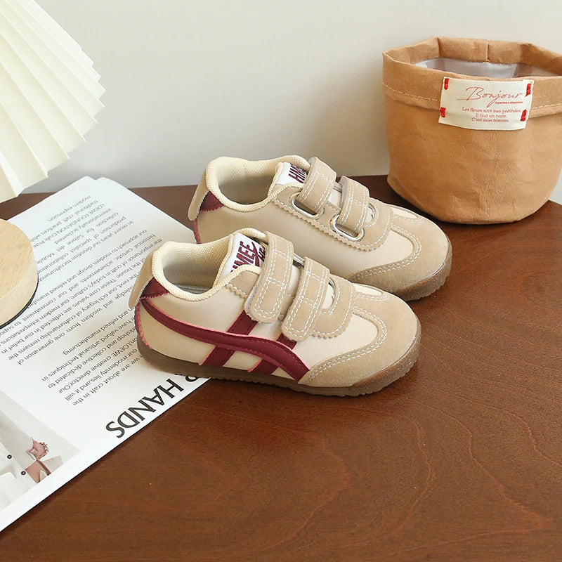 Kids Running Sneakers Shoes 2025 Autumn New Fashion Casual Walking Baby Boys Girls Breathable Soft Children Sport 22-31