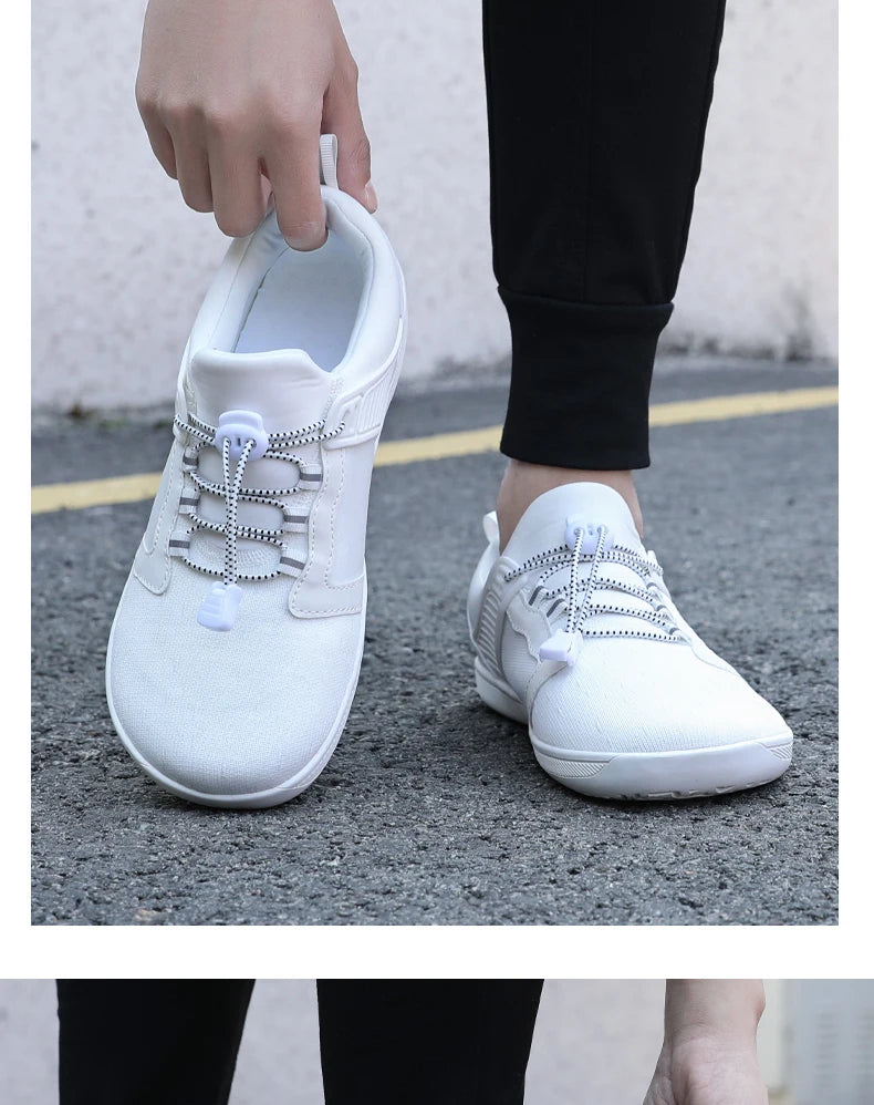 Men's Sneakers Barefoot Shoes Cross-Trainer Shoes Wide Toe Walking Shoes Zero Drop Sole Trail Running Shose