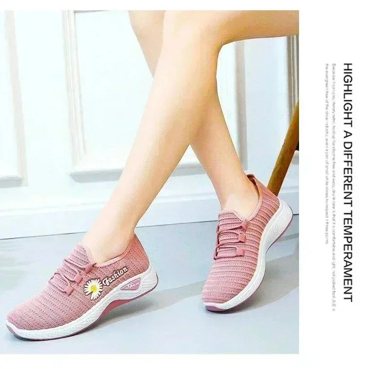 Women's Sneakers 2025 New Spring and Summer Fashion Versatile Soft Sole Lightweight Casual Running Shoes for Children