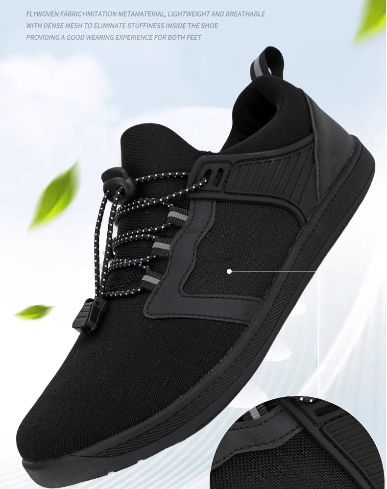 Men's Sneakers Barefoot Shoes Cross-Trainer Shoes Wide Toe Walking Shoes Zero Drop Sole Trail Running Shose