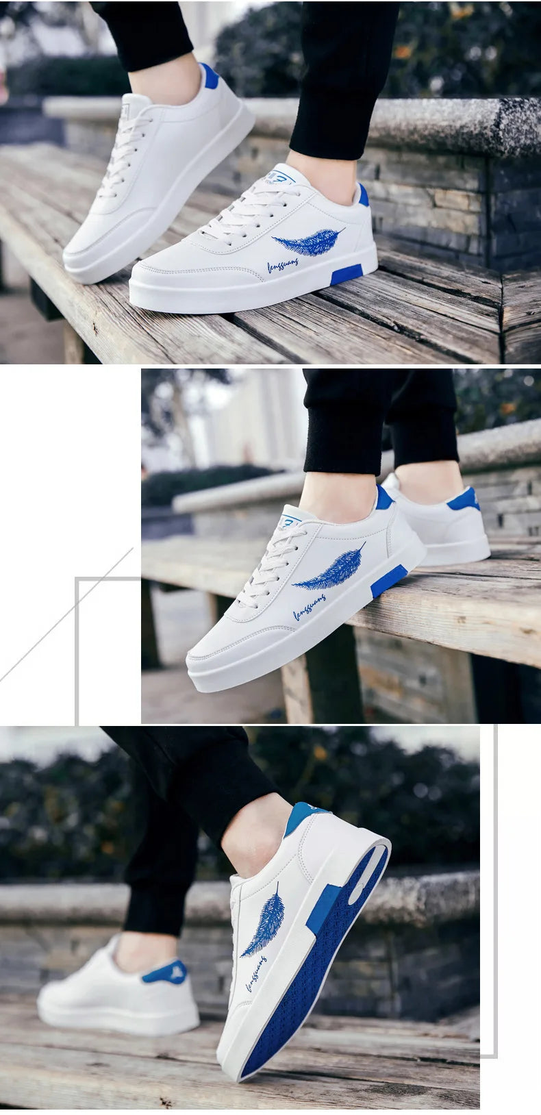 Men Sneakers Summer Men's White Sports Shoes Fashion Male Leather Casual Light Sports Shoes Zapatillas Hombre Chaussure Homme